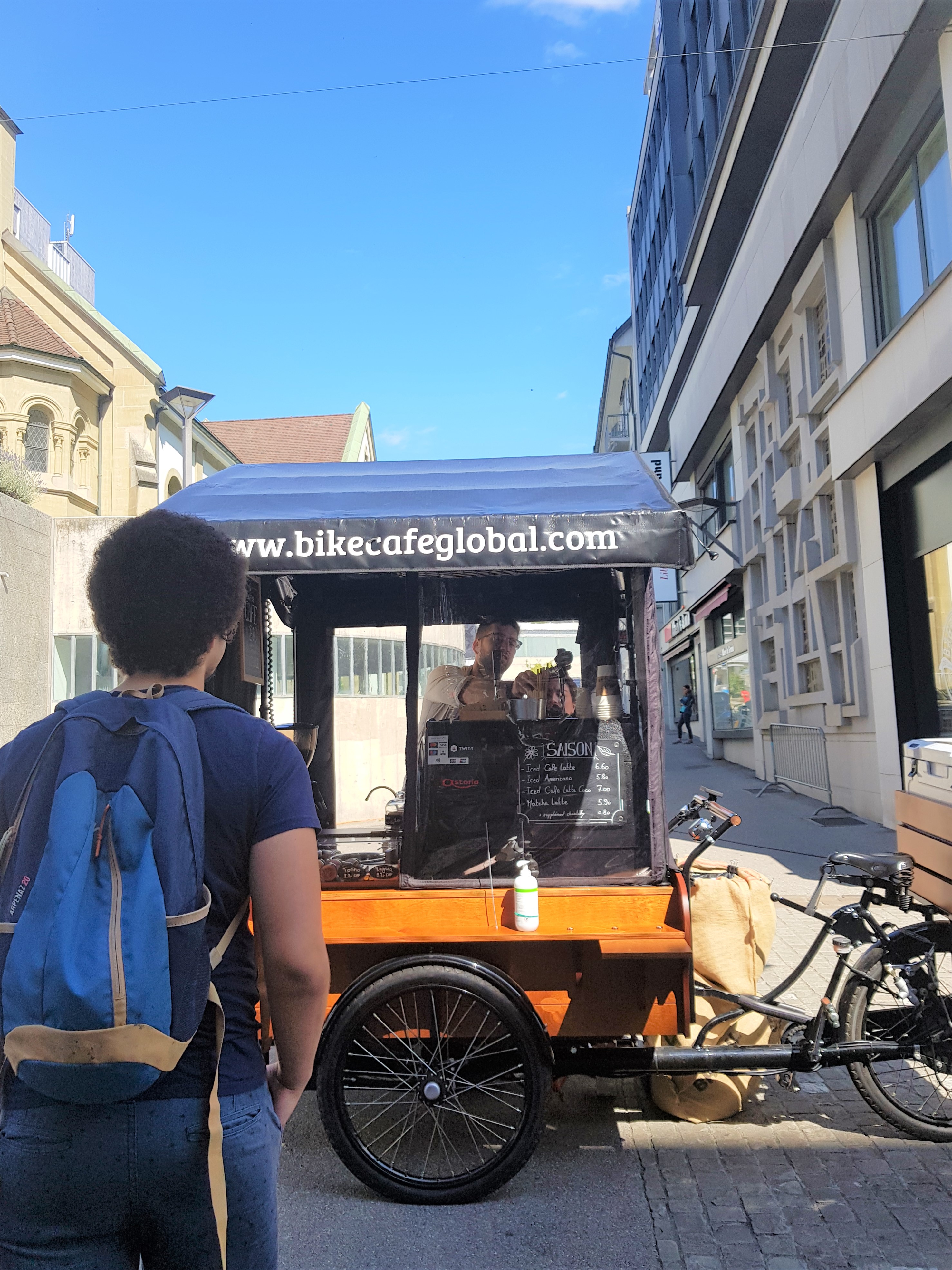 Fribourg bike café global clioandco blog voyage