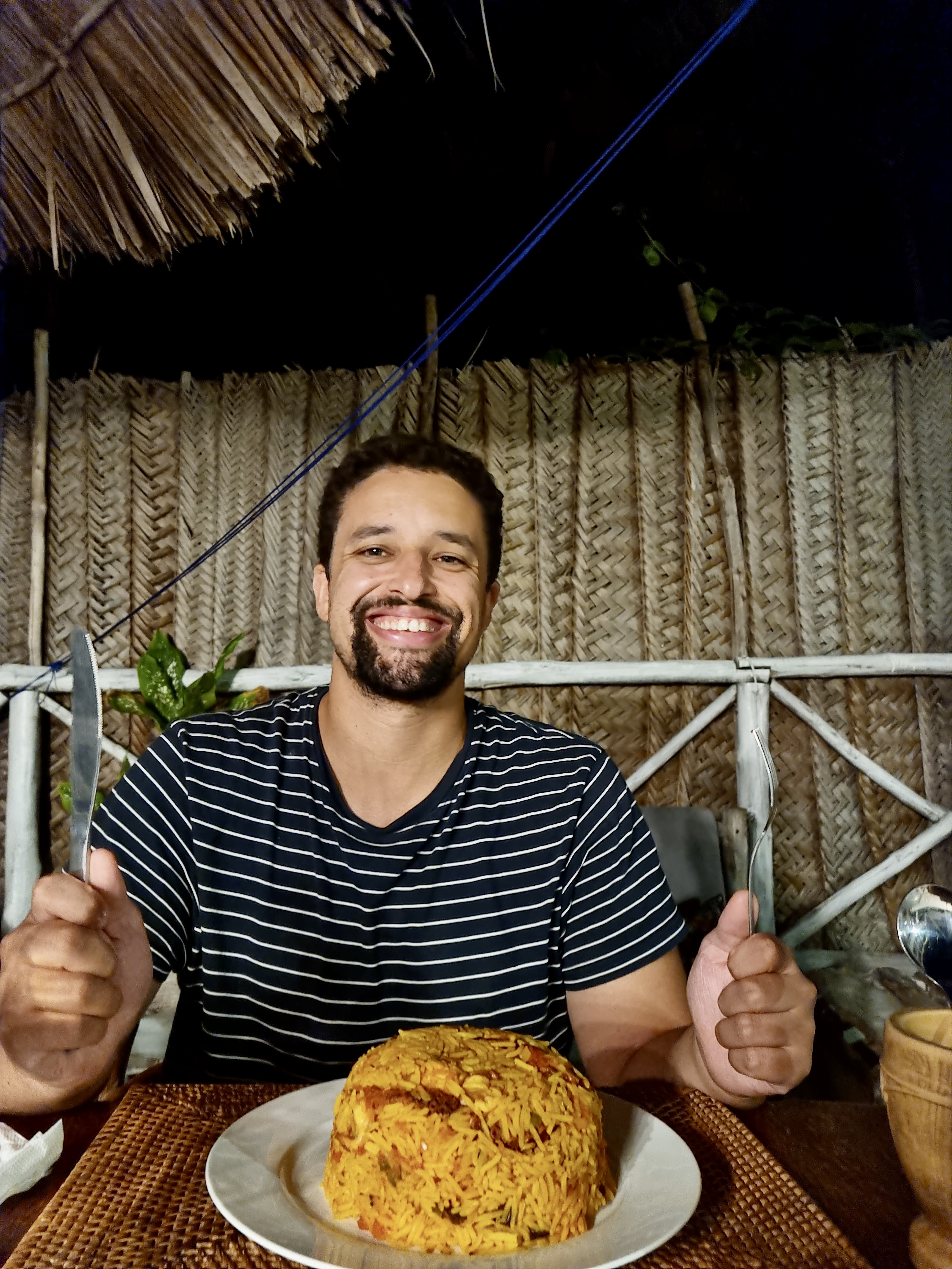 repas a the african paradise zanzibar petit hotel