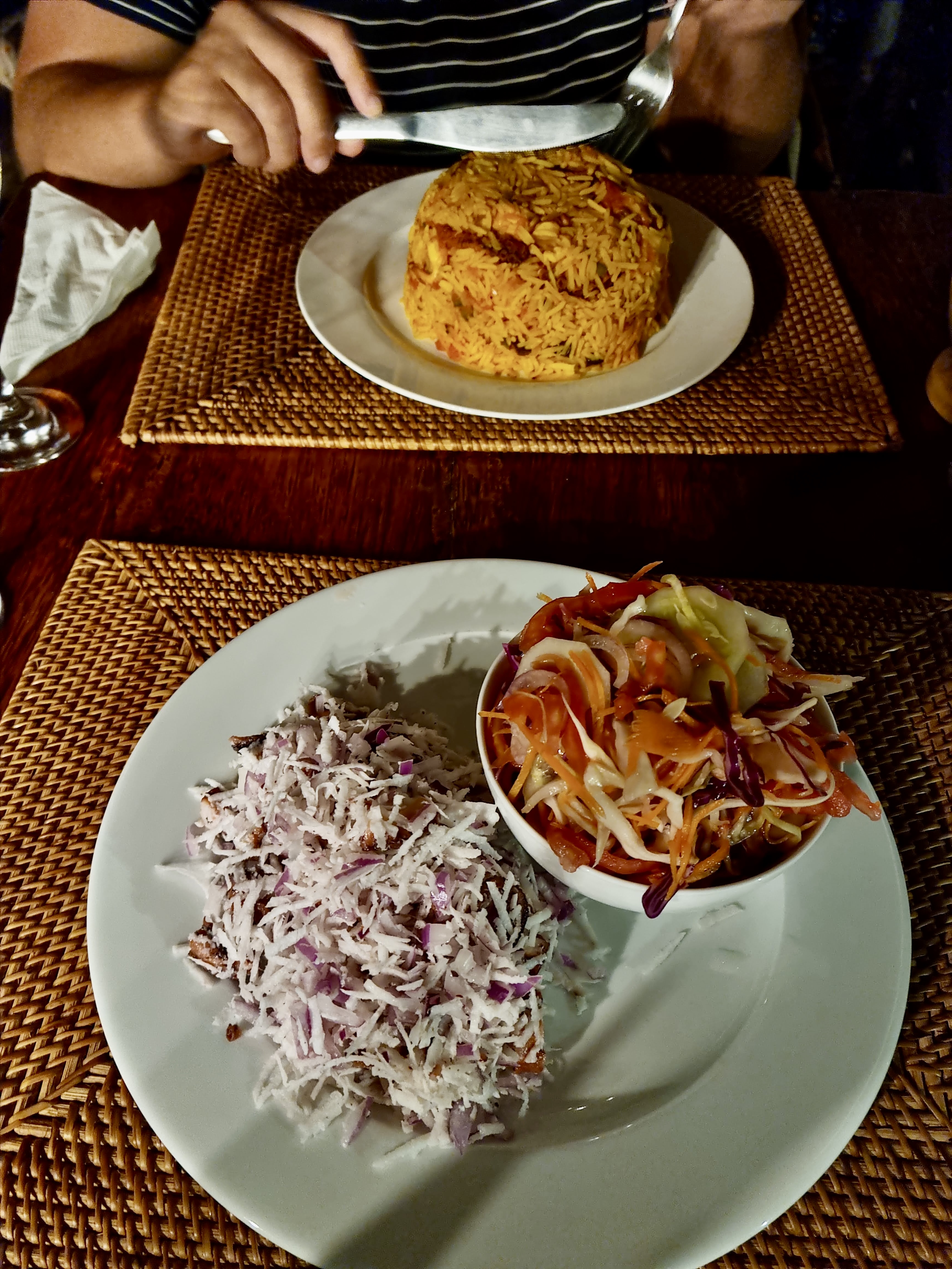 zanzibar repas poulpe