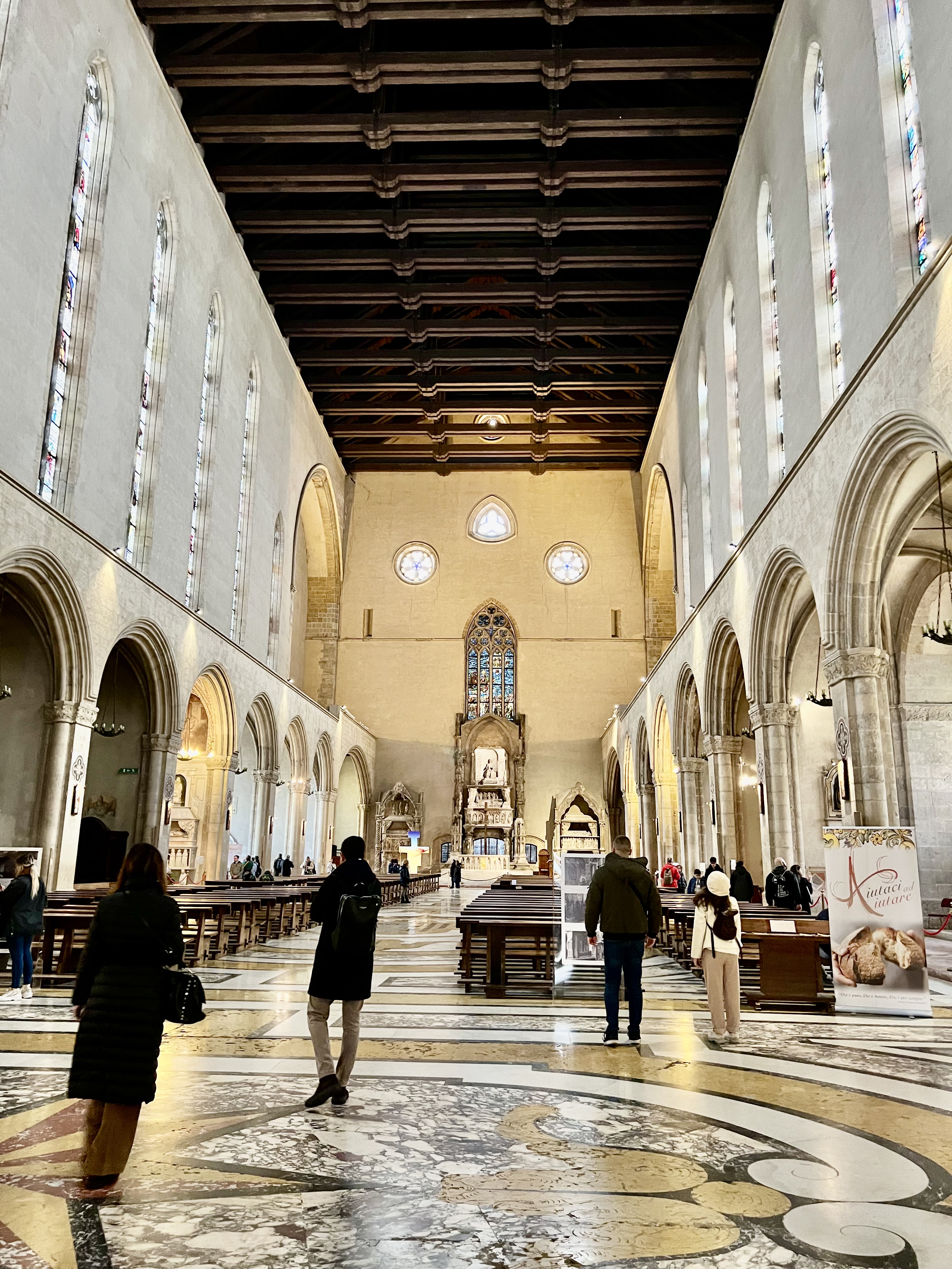 naples blogvoyage santa chiara basilique