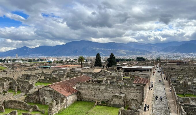 visiter pompei naples italie